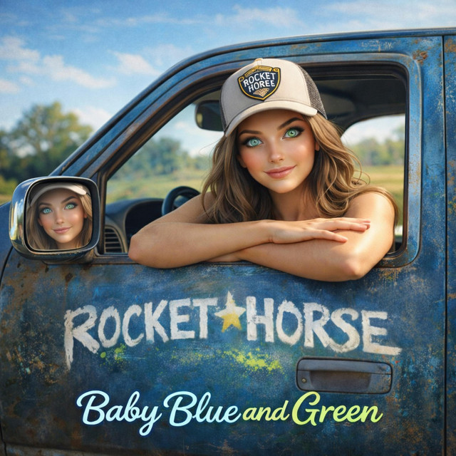 Baby Blue & Green